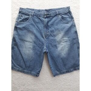 Men's P J Mark Jean Shorts Size 42 Blue Vintage